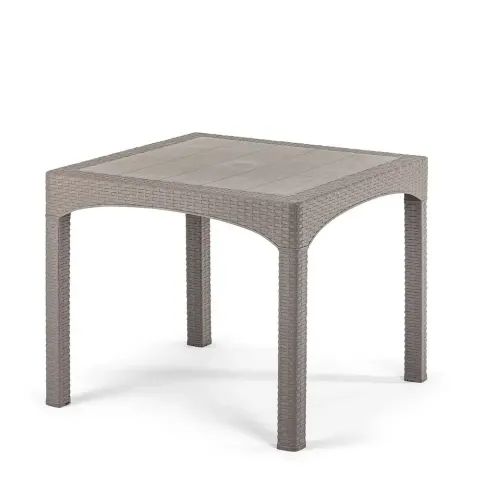 S Кофе Төртбұрышы Роттан Пластик Үстел 2574 Akbrella World AKB-780