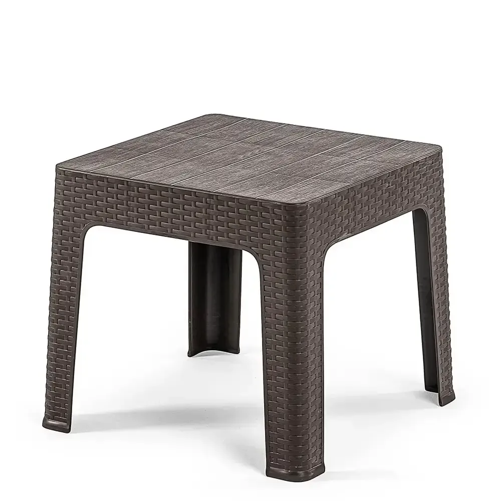 Masă de cafea din plastic maro 2593 Akbrella World AKB-796