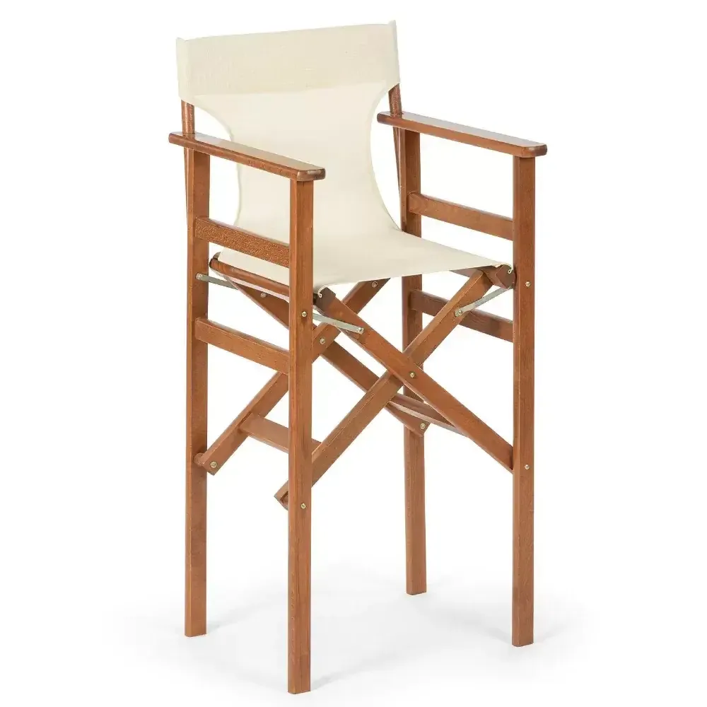 Direktor Bar Chair Baked Beech 122x56x53 cm Akbrella World AKB-704