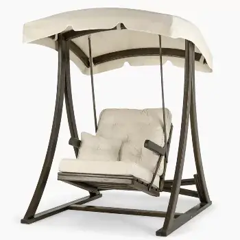 Ahşap bahçe salıncağı