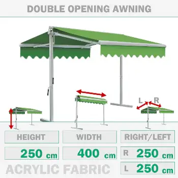 Double Side Awning