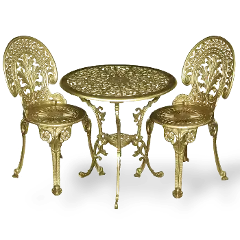 Döküm bahçe mobilyası