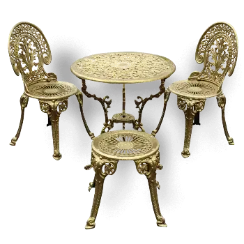 Döküm bahçe mobilyası