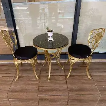 Döküm bahçe mobilyası