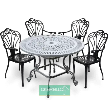 Döküm bahçe mobilyası