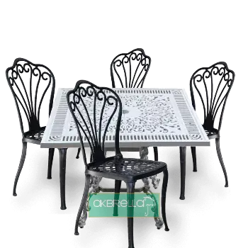 Döküm bahçe mobilyası