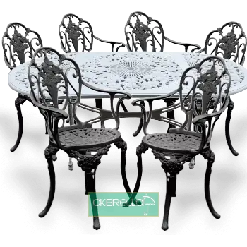 Döküm bahçe mobilyası