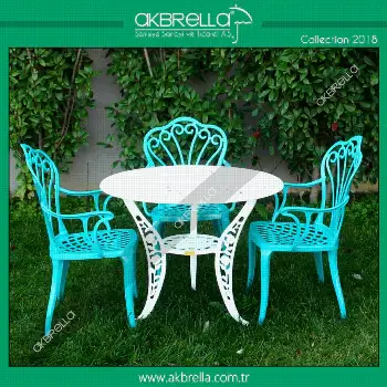 Döküm bahçe mobilyası