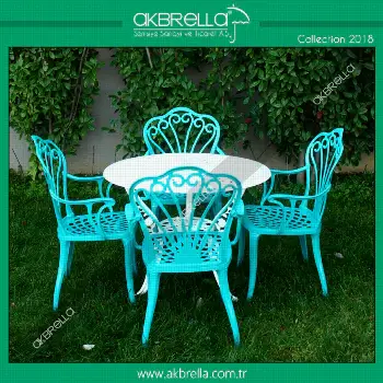 Döküm bahçe mobilyası