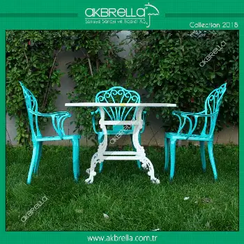 Döküm bahçe mobilyası