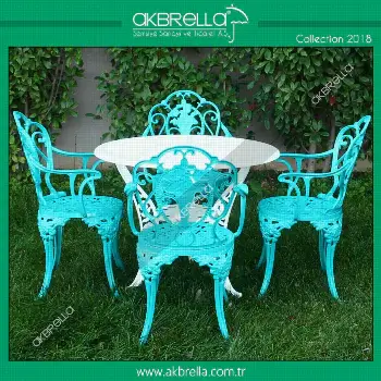 Döküm bahçe mobilyası