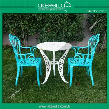Döküm bahçe mobilyası