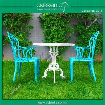 Döküm bahçe mobilyası