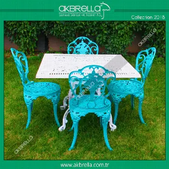 Döküm bahçe mobilyası