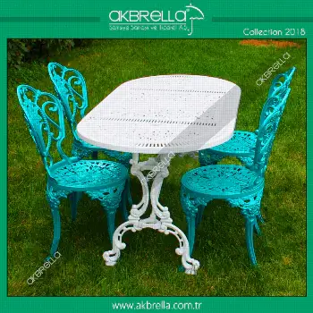 Döküm bahçe mobilyası