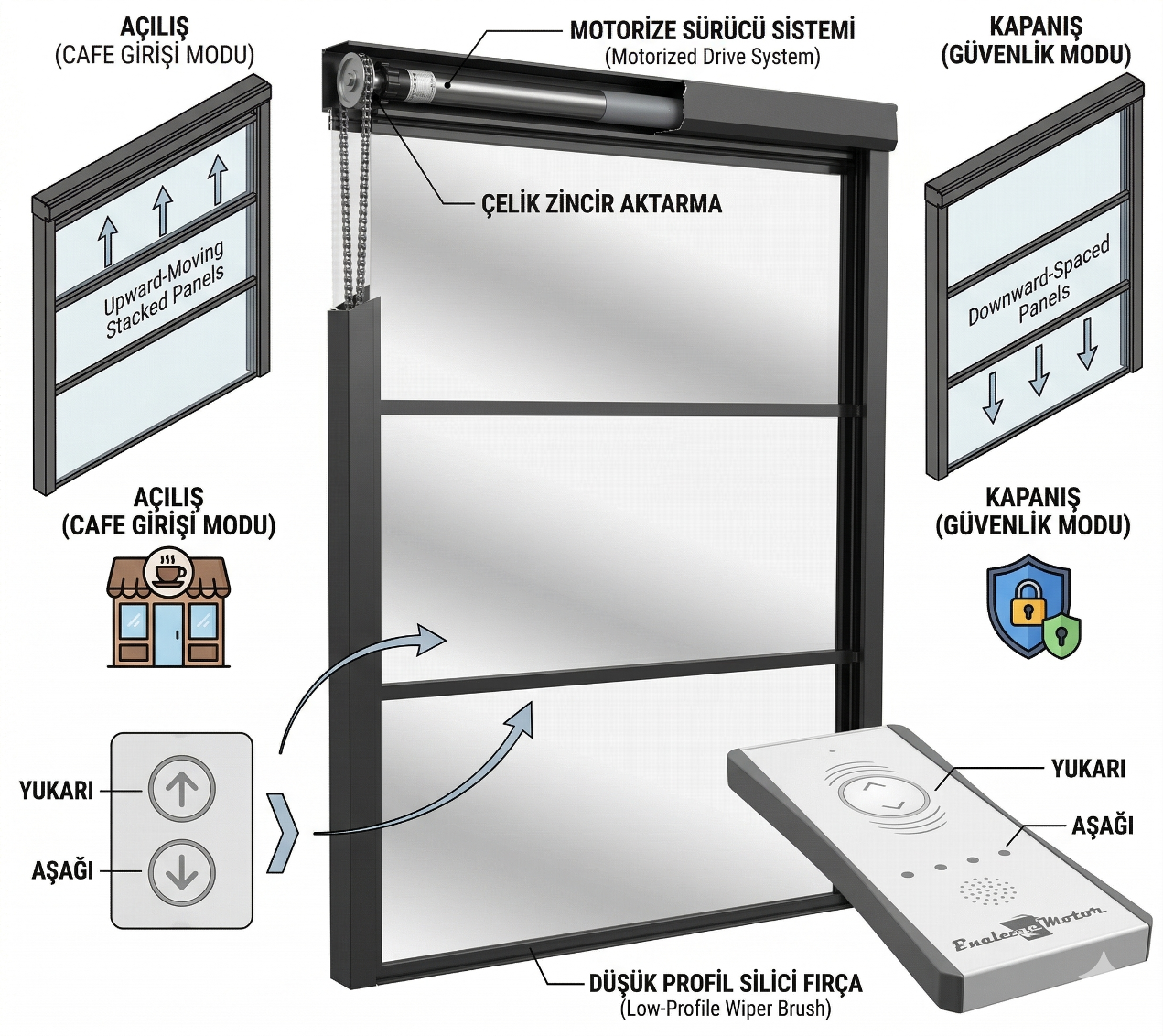 Giyotin Cam Tasarımı ve İmalatı